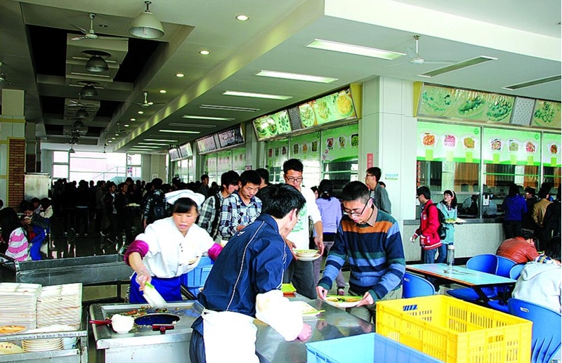 โรงอาหาร Northwest A&F University 