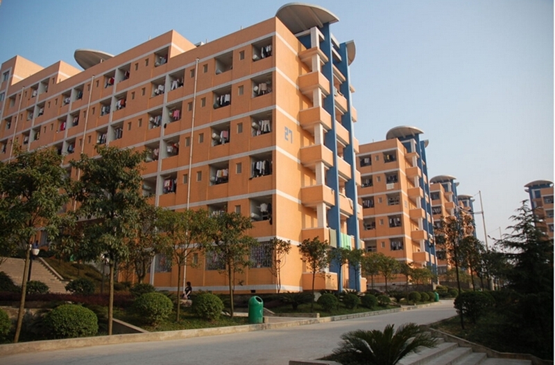 Chongqing University of Posts and Telecommunications  สภาพแวดล้อมรอบๆที่พัก