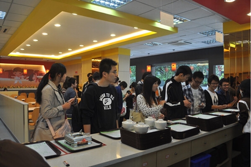 โรงอาหาร Chongqing University of Posts and Telecommunications