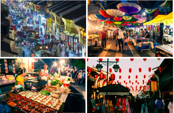 เรียนต่อจีน: ตลาดกลางคืนอู๋ซาน